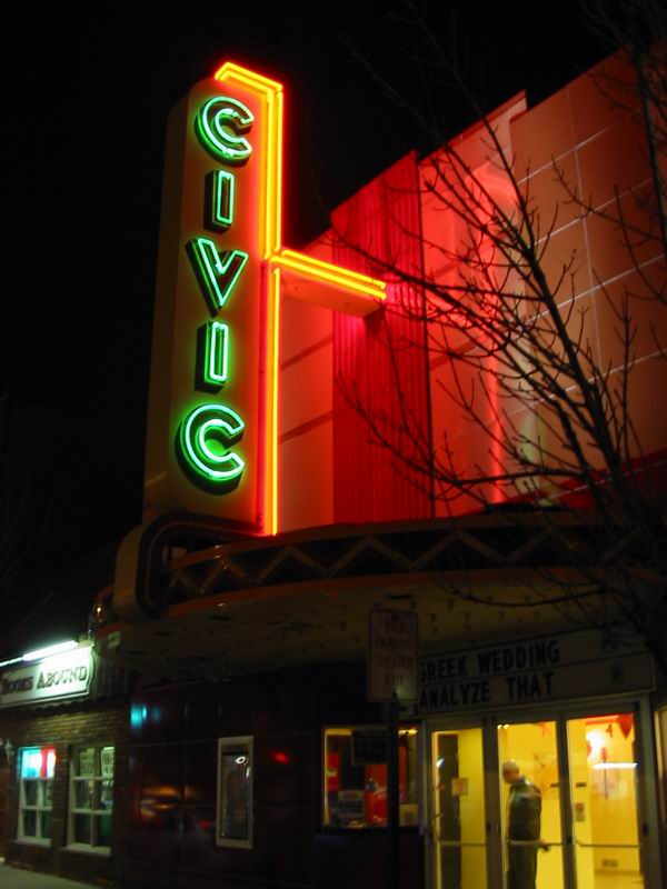 Farmington Civic Theater - Amazing Neon (newer photo)